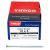 Twin Threaded Pozi Countersunk Wood Screws - 12 x 4" - Zinc Plated - Pack of 100
