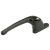 uPVC/Timber Maxim Espagnolette Locking Multipoint Window Handle - Left Hand - Black
