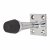 Square Base Projection Door Stop - 70mm Projection - Polished Chrome