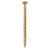 Solo Chippy Pozi Countersunk Wood Screws - 4.5 x 70mm - Yellow Zinc - Pack of 200