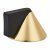 Designer Conical Floor Door Stop - 40 x 32mm - Polished Brass