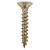 Classic Pozi Countersunk Wood Screws - 5.0 x 30mm - Yellow Zinc - Pack of 200