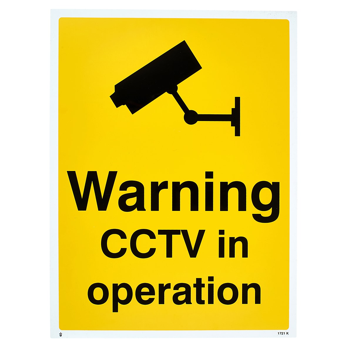 CCTV In Operation Sign -300 x 400mm - Rigid Plastic