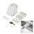 Titan Key-Locking Folding Window Restrictor - White