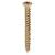 Concrete Screw - Countersunk - Yellow Passivated - 7.5 x 60mm - Pack of 100