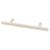 12mm T-Bar Cabinet Pull Handle - 96mm Centres - Polished Nickel