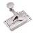 Quadrant Arm Sash Window Fastener - 72 x 21mm - Satin Chrome