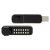 Borg BL2615 External Marine Grade Easicode Pro Horizontal Deadbolt Push Button Code Lock - Black
