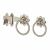 Heavy Duty Ring Gate Latch - 150mm Throw - 316 Stainless Steel