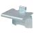 Heavy Duty Raised Bookcase Clip - Bright Zinc Plated - Pack of 10