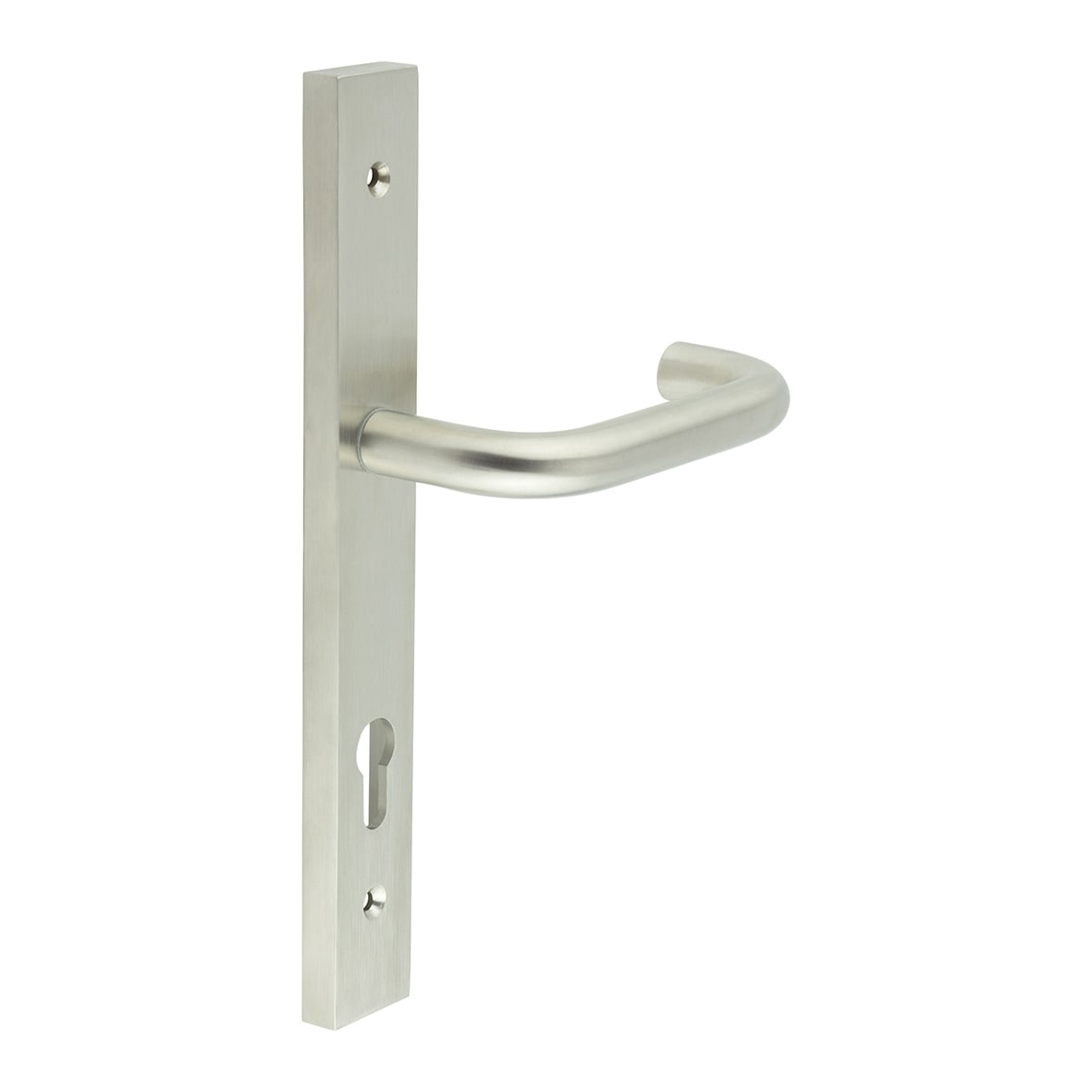 Satin Stainless Steel uPVC Multipoint Door Handles - 92mm c/c - CR-106 Range