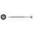 T-Star Plus MDF Torx Countersunk Wood Screws - 4.0 x 40mm - WIROX Zinc Plated - Pack of 200