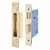 Bolt Through 5 Lever Sashlock - 78mm Case - 57mm Backset - PVD Brass