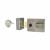 89 Double Locking Nightlatch - 60mm Backset - Grey Case/Satin Chrome Cylinder
