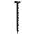 R2 Pozi Pan Head Wood Screws - 5.0 x 30mm - Black Passivated - Pack of 100