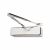 Overhead Fire Door Closer - Power Size 2-4 - Push/Pull Mounting - Polished Stainless Steel