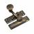 Quadrant Arm Sash Window Fastener - 72 x 21mm - Antique Brass