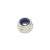 Self Locking Nut Nylon Insert - M5 - Zinc Plated - Pack of 25