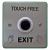 Touch Free Exit Button - 85 x 85 x 31mm - Stainless Steel