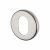 Escutcheon - 52mm Diameter - Oval - Polished Stainless Steel