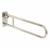 Hinged Support Grab Rail - 800 x 200mm - Polished Stainless Steel