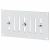 Hit & Miss Vent - 165 x 89mm - Satin Aluminium