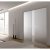 8mm Glass Double Pocket Door Kit - 100mm Finished Wall Thickness - 762 x 1981mm Door Size
