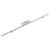 Slim U-Rail Offset Espagnolette uPVC Window Lock - 400mm Length - 20mm Backset - 8mm Cam