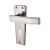 Polished Chrome Keyhole Lock Door Handles - Deco Range - 153 x 50mm