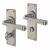 Pewter Bathroom Door Handles - York Range - 152 x 48mm