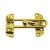 Door Restrictor - Polished Brass