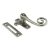 Monkey Tail Mortice Plate Casement Window Fastener - Reversible - Pewter