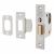 2332 Mortice Nightlatch - 65mm Case - 47mm Backset - Satin Stainless Steel