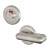 Disabled Bathroom Turn & Release - 50mm Diameter - 316 Satin Stainless Steel