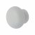 Ceramic/Porcelain Round Cabinet Knob - 30mm Diameter - White