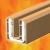 System 90 Plus Intumescent Glazing Seal For Glazed Screens & Fire Doors - FD60 - 2100mm - Brown