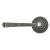 Pewter Door Handles on Round Rose - Avon Range