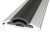 Cyclone Seal - 1000mm Length - TES Threshold - Inward Opening Doors - Silver