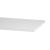 Twin Slot Shelving System - White Edged Melamine Board/Shelf - 1200 x 400 x 19mm - White