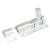 Brushed Aluminium Straight Barrel Bolt - 38 x 25mm