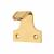 Quality Sash Window Finger Lift - 50 x 35mm - Polished Brass