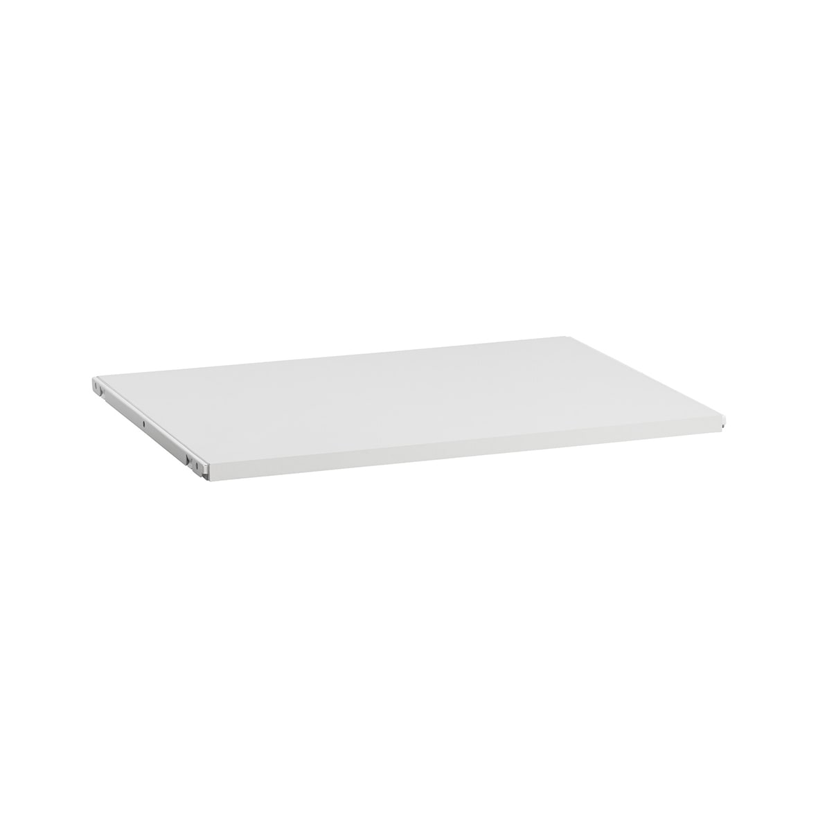Top Track System - Click In White Edged Melamine Board/Shelf - 605 x 424 x 20mm - White