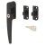 Timber Range Locking Night Vent Wedge Casement Window Fastener - Reversible - Black