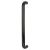 Ebony Black Nylon D-Bar Door Pull Handle - Bolt Fix - 600mm c/c