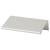 Serva Lipped Edge Cabinet Pull Handle - 64mm Centres - Brushed Aluminium