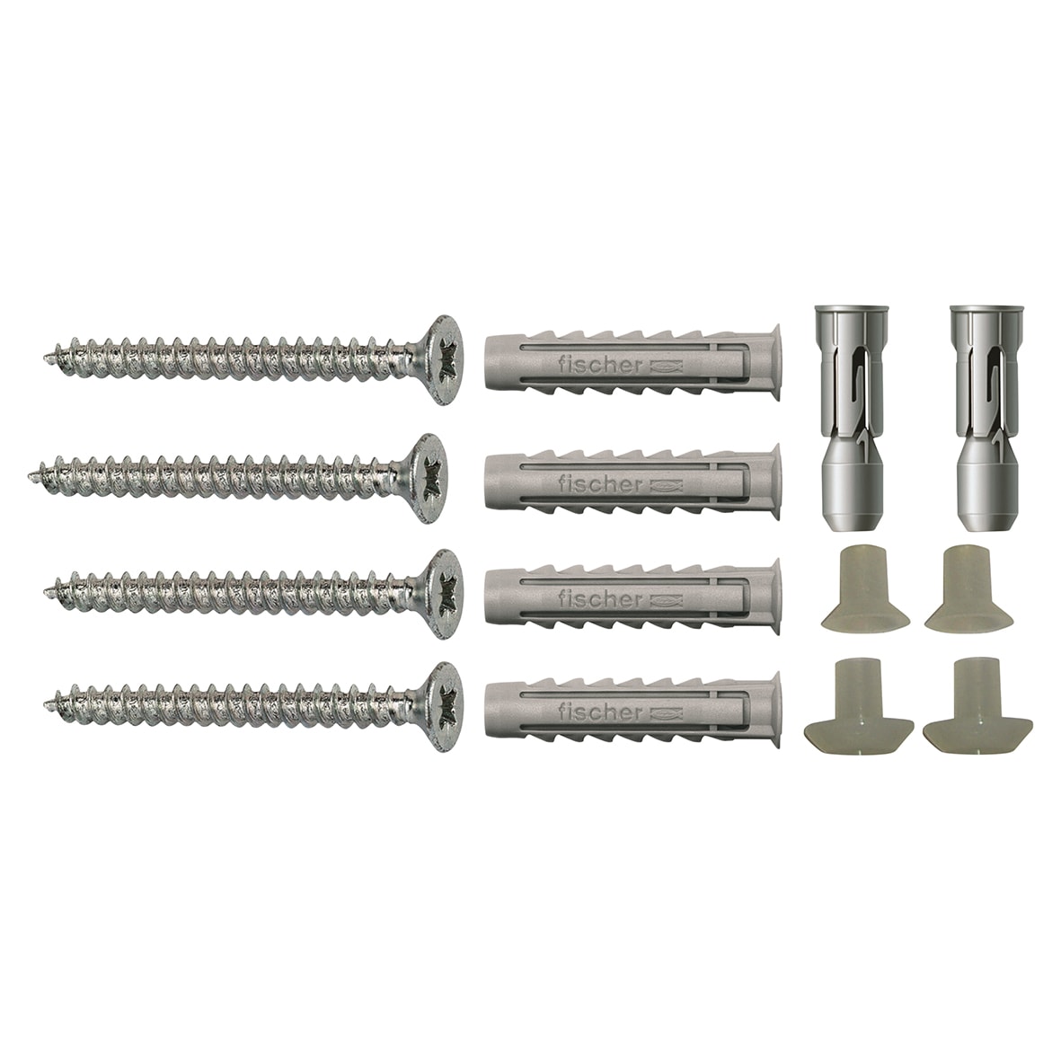 Washbasin with Pedestal Fixing Kit - 8 x 60mm - Pack of 2