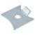 Standard Raised Bookcase Clip - Bright Zinc Plated - Pack of 10