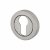 Escutcheon - 50mm Diameter - Euro - Polished Chrome