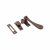 Victorian Mortice & Hook Plate Casement Window Fastener - Reversible - Antique Bronze