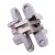 Concealed Hinge - 60 x 13mm - Satin Chrome - Pair